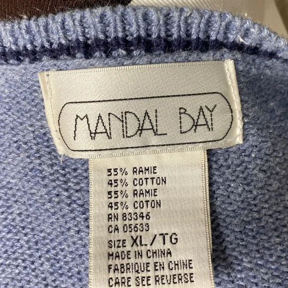 MANDAL BAY vest basketball player spectator cheerleader sport stars hoops - Picture 11 of 11